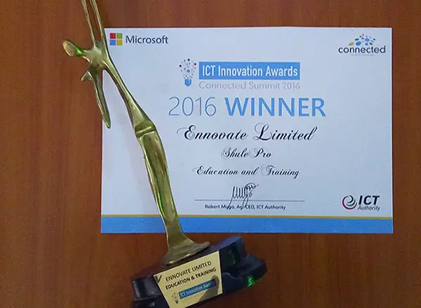 Connected Summit 2016 Certificate 